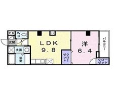 レガート鹿遊館の間取り画像