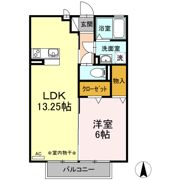 プロシード下条の間取り画像