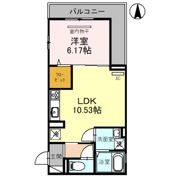 ウッドステージ桜 壱号館の間取り画像