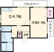 アートビル平田の間取り画像