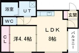 ハーモニーテラス新道の間取り画像