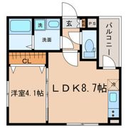 MOVE生駒WESTの間取り画像