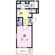 ブリリアントKの間取り画像