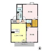 ロイヤルタウン Dの間取り画像