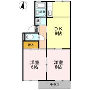 プレジール稲垣の間取り画像