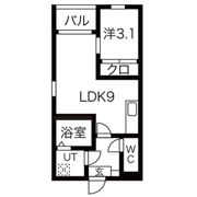 REGALEST上飯田の間取り画像