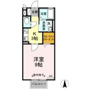 寄京南ハイツの間取り画像