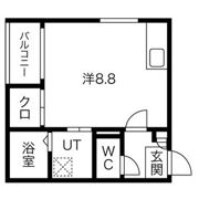 R-Smart志賀本通の間取り画像