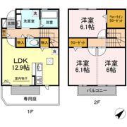 グリチネの間取り画像