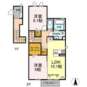 ヴィルヌーブの間取り画像