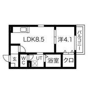 レガーロ志賀本通の間取り画像