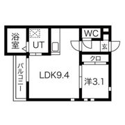 GRANDTIC黒川の間取り画像