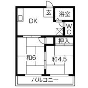 メゾン松本 Iの間取り画像
