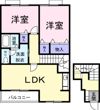 ベルソレイユの間取り画像