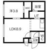 Ruhe福住の間取り画像