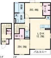 ロイヤルやつえの間取り画像