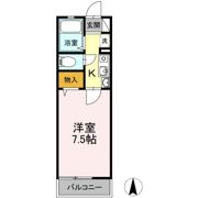 マリンコート姪浜 Ⅰ棟の間取り画像