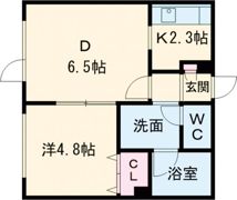 コーポガリレオの間取り画像