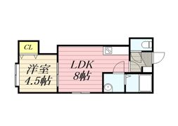 サンハイツ ルナの間取り画像