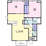 グレイスフル・Bの間取り画像