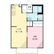 ファミール脇山の間取り画像