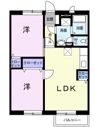 ローズレジデンスⅠの間取り画像