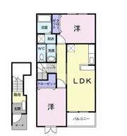 ハーモニーAの間取り画像