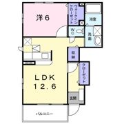 カルム ジェルメの間取り画像