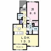 プルメリアFの間取り画像