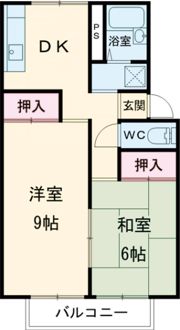 ハイツセイシェルの間取り画像