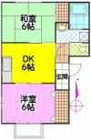 エステートけやき台Bの間取り画像