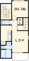 サンフェリシアン綾部駅前の間取り画像