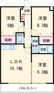 ボアソルチの間取り画像