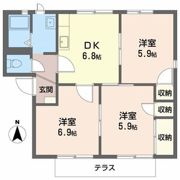 セントラルヴィラⅠ・Ⅱの間取り画像