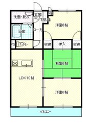 Oasis駅南の間取り画像