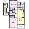 グレイス スクエア B棟の間取り画像