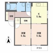 ソシア中陰の間取り画像