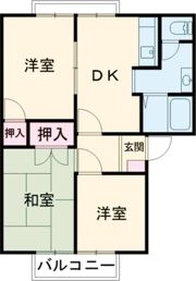 メゾン菖蒲台の間取り画像