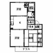 ディアコートEの間取り画像