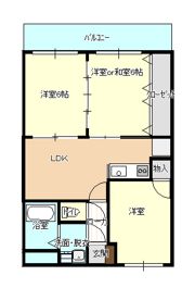 ユーミー和久市の間取り画像