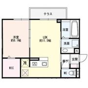サニーハイツBの間取り画像