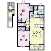 サニーコートの間取り画像