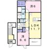 プラティークⅠの間取り画像