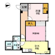 ハイマートメゾンⅡの間取り画像