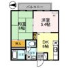 ファミールコーポ高屋1の間取り画像