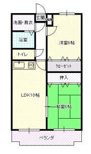 プロムナードの間取り画像