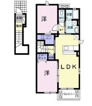 アルカンシェル東台 A棟の間取り画像