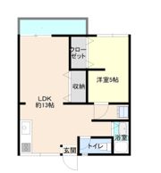 コーポローレルの間取り画像