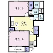 グレイスフルBの間取り画像