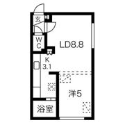 Luna Creciente Kotoni(ルナクレシエンテコトニ)の間取り画像